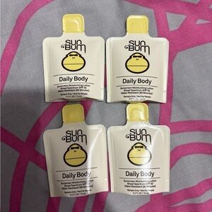 4 Count of Sun Bum Sunscreen